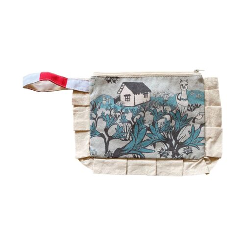 Estuche Añañuca Diseño Casita Celeste Vuelos